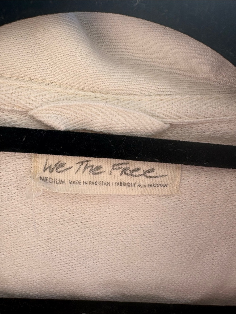 We The Free Off-White Cropped Jean Jacket - Picture 2 of 5